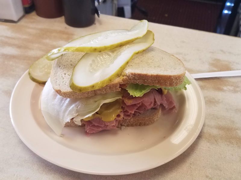 Moon's Sandwich Shop food